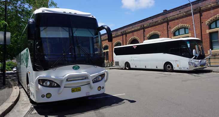 Murrays BCI Cruiser 13 807 & North Sydney Yutong ZK6129HCA TV619A